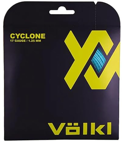 Volkl Cyclone Tennisschlägersaite, Spin & Control, zehnseitiges Co-Polymer