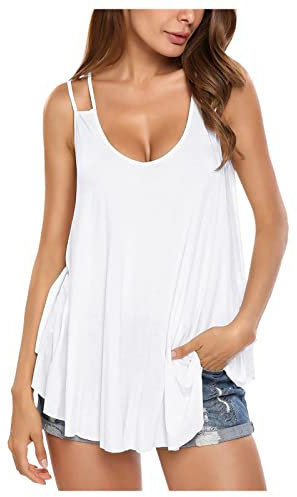 Bastwahl Rückenfreies Oberteil Damen V Ausschnitt Ärmellos Träger Tops Blusen Tops Wickel Umkehrbarer Stil Sommer Camitop Untertop Cami Oberteile Neu Im Sommer Strassenmode