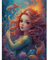 TWYYDP Jigsaw Puzzle for Adults 1000 Pieces Cute Little Mermaid Puzzles Wooden Puzzles for the Whole Family