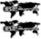 WARFEL Zubehör Motorrad Für B&M&W R 1200 Gs Adventure Reflektierende Felge Wasserdichter Reifen Koffer Notebook Weltkarte Moto Logo R1200gs Aufkleber