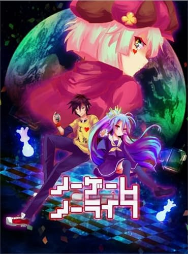 RUIYANMQ Puzzle 1000 Teile Japanese No Game No Life Poster Decompression Game for Adult Toys Xq94Zy