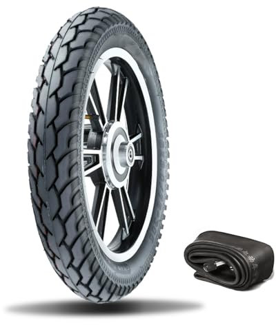 16 Zoll Reifen und Schlauch 16 x 2,125/2,50/3,0 passt auf 12-Zoll-Felge, kompatibel mit E-Bikes, Rollern, Mopeds 16x2,15 16x2,50 16x3,0 Fahrradreifen und -schläuche(16x3.0)