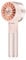 OUILA Mini Portable Handheld Fan, USB Rechargeable Hand Fan with 4 Speeds for Travel Camping Home Office-Pink