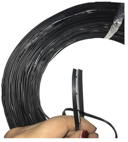 Matériel de communication Ligne parallèle en Silicone 28awg, câble en Silicone Super doux 4p 4 cœurs, fil d'alimentation parallèle souple à haute température, ligne électrique noire Fils et câbles(10