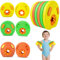 Brazaletes de natación para niños, 6 bandas de espuma EVA para niños, anillo de brazo de natación, discos flotadores de brazo para niños, flotadores de natación para niños, bandas de brazo de