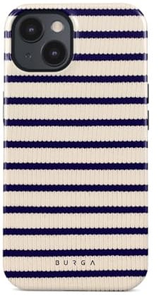 BURGA Handyhülle für iPhone 14 Plus – Unisex Hybrid-Schutzhülle mit stoßdämpfendem TPU & kratzfester Außenschale, erhöhter Displayrand, MagSafe-kompatibel, kabelloses Laden, stylisches Design