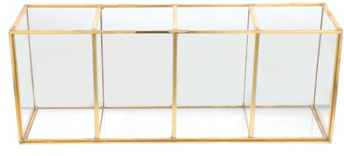 MOKKHNB Desktop Cosmetic Storage Box Makeup Storage Organizer Case for Cosmetics Skincare Products and Lipsticks Large Capacity Makeup Case with Scientific Structure for Vanity and Dressing Table