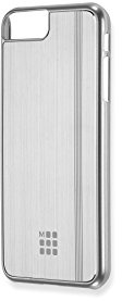 Moleskine Aluminium Hard Case for iPhone 6+/6s+/7+/8+ - Aluminium Hard Case for iPhone Plus Edition with XS Volant Journal for Notes - Colour Silver