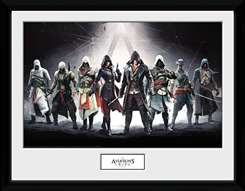 GB eye Assassin's Creed Characters Gerahmter Sammlerdruck, 30 x 40 cm