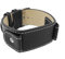 Minott Uhrenarmband Unterlagenband | Ersatzband in moderner gerader Form schwarz, Stegbreite:16mm