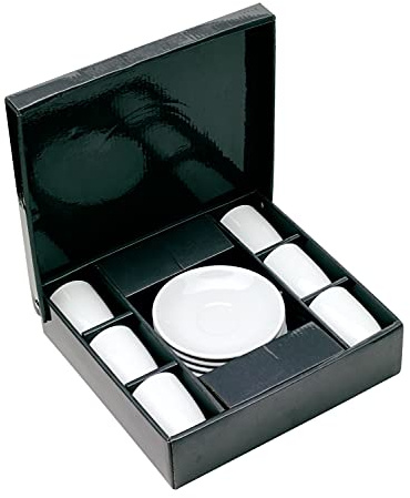 TOPICO Espresso-Tassen-Set BUONGUSTO, weiß