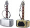 Mjolnir - Apribottiglie portachiavi a forma di martello di Thor, portachiavi Thor con apribottiglie (argento e bronzo)