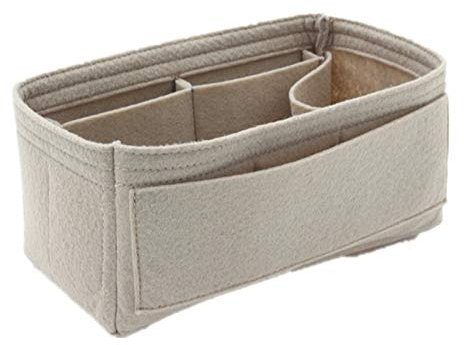 Handtaschen Organizer,Taschen Organisator Einfügen von Taschen Organizer Makeup Handtasche Organisieren Tragbarer kosmetischer Basisformer für Frauen Handtasche