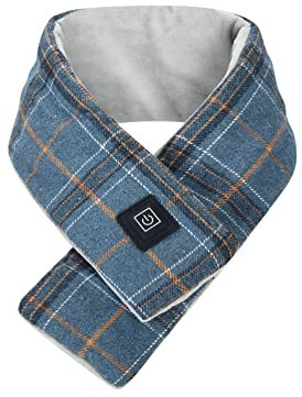 DeHolifer Beheizter Schal Damen Herren Waschbarer USB Heizschal Warm Nackenwärmer Elektrisch Schlauchschal Halstuch Winterschal Loop Schal Damen Halstücher Winterschal Halswärmer