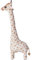 perfk Kuscheltier Giraffe Plüschtiere Lebensechte Party Dekoration Simulation Weiche Stehende Schlafpuppe für Mädchen Kinder Geschenk Kindergeburtstag, 100CM