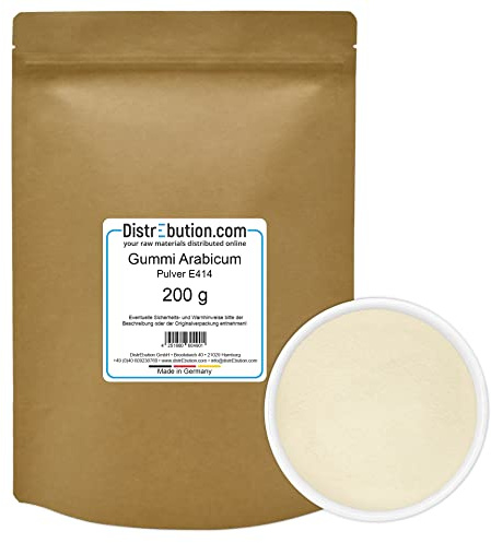 Gummi Arabicum 200g Pulver E 414 Gum Arabic