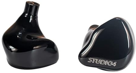 Fanmusic Softears Studio4 4BA HiFi Studio Series Professional in-ear Monitor Wired Earbuds with 0.78mm 2Pin Cable