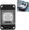 Zunate Blocco di Raffreddamento Ad Acqua, Accessorio Sostitutivo del Waterblock della CPU del Computer per AM2 / AM3, Piastra Base in Rame Rosso