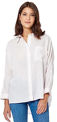 Kaporal - Chemise Rose à Rayures Femme - Gocha - L - Rose