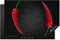 KitchenYeah© Herdabdeckplatte Einteilig Küche Herdabdeckung Induktionsfeld Ceranfeld Herdabdeckplatten Vinyl Matte Aufrollbar Roter Pfeffer - Gewürze - Schwarz - 81.2x52 cm