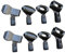 SUPVOX 8 Pièces Clip Micro Pied De Micro De Table Pince Micro Support Table Micro Pied De Micro Court Support De Micro Réglable En Hauteur Microphone à Condensateur Plastique Filaire