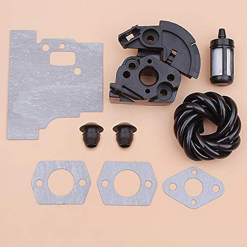 For FS75 FS80 FS85 Fuel Filter Line Hose Grommet Set Grass Trimmer Intake Manifold Carburetor Flange Gasket