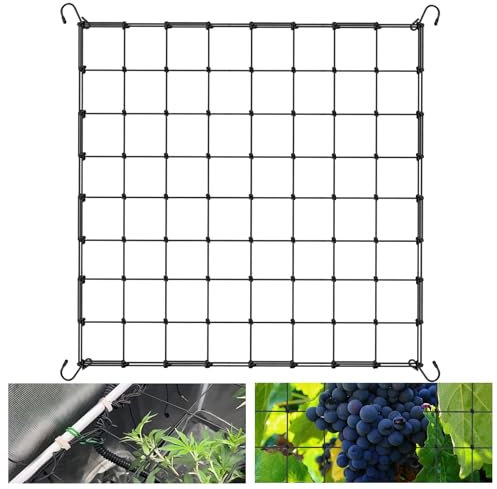 Lithyc Filet De Treillis De Tente De Culture-Filet De Treillis éLastique pour Tente De Culture-Tente en Filet pour Jardin-Convient aux Filets de Support pour Plantes(Peut être étendu à 120 * 120 cm)