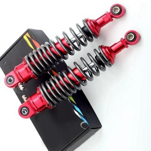 EYNLDS Universal 290mm 320mm Motorrad Luft Stoßdämpfer Hinten Suspension Für Motor Roller Dio ATV Quad Dirt Bike