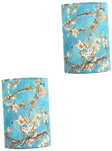 Hoement 2stücke Stoff Lampenschirm Für Tischlampe Und Pendelleuchte Design Warmes Licht Dekorative Wohnaccessoires