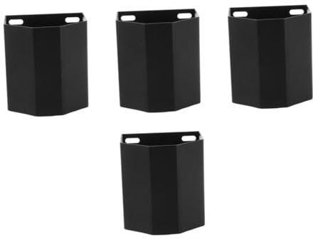 4 Stück Aufbewahrungseimer Für Bierflaschenverschlüsse Flaschenverschluss-fänger Bierdeckelöffner Sammelteller Für Bierflaschenverschlüsse Bierdeckelfänger Rostfreier Stahl Black Alipis