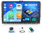 OiLiehu 4+64G Dab+ Android 13 2 DIN Carplay Android Auto para VW Passat Golf Jetta EOS Polo Touran Seat Sharan Pantalla Radio Coche 9 Pulgadas con Mirror Link Bluetooth FM RDS GPS WiFi