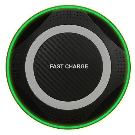 Alivio Wireless Mobile Charger for Apple iPhone Android Qi-10W/7.5W/5W Wireless Charging Dock Charger