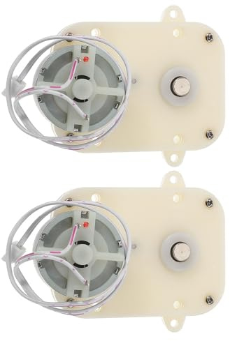 TOVINANNA Gleichstrommotor 2 Stück Leiser Uhrenbeweger Ersatzmotor aus Metall für Automatische Uhrenboxen und Präsentationsständer