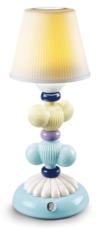 Lampada CACTUS FIREFLY da tavolo portatile e autonoma in porcellana bicolore 'Lladro 01023767