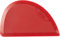 ORIGINAL KAISER Kaiser Inspiration Teigspachtel Teigschaber 100% Silikon perfektes Herauslösen oberflächenschonend spülmaschinengeeignet, 14,5X 9X 0,5 cm, Stahl, Red, 14.5 x 9 x 0.5 cm