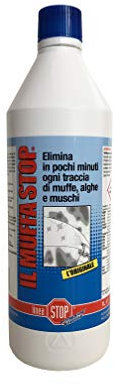 Dixi MUF003 Detergente Antimuffa il Muffa Stop, 1 l