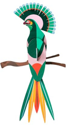 Wandobjekt 3D Paradiesvogel Gili