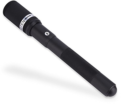 Keenso Queueverlängerung, Universal 12,6 Zoll Aluminiumlegierung Billard Queueverlängerung Billard Pool Queue Extreme Extender Teleskopverlängerung(Schwarz) Billard-Zubehör