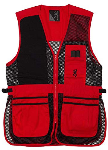Browning 3050267103 Chaleco, Trapper Creek Rojo/Negro, L