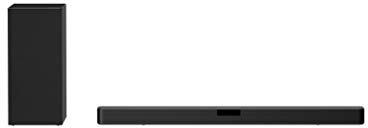 LG SN5Y Soundbar TV Bluetooth 400W 2.1 Canali con Subwoofer Wireless, Tecnologia DTS Virtual:X, Dolby Digital, High Resolution Audio, AI Sound Pro, Ingresso Ottico, USB, HDMI, Nero