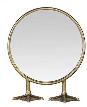 EMDE - Petit Miroir Rond sur Pied de Canard