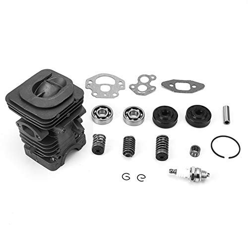 Oumefar Cylinder Piston Kit Chainsaw Engine Gasket Chainsaw Parts Replacement for Husqvarna 235 236 240 235e 236e 240e Chainsaw