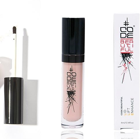 CODE Beautiful Eye Primer and Under Eye Concealer | Eye concealers | Eyeshadow Primer | Eye Lift - The Antidote To Tired Eyes | Vegan & Cruelty Free | LLE Lid Lift Enhance (Fairer Soul)