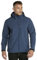 33,000ft Veste softshell pour homme - Imperméable - Coupe-vent - Doublure polaire chaude - Coupe-vent - Veste fonctionnelle - Veste d'extérieur pour randonnée, vélo, camping, Bleu marine, 3XL