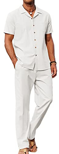 COOFANDY Herren Classic Business-Anzughosen-Set (2er Pack)