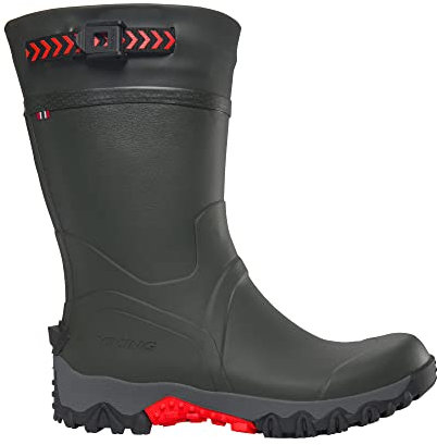 Viking Trophy Mid, Rain Boot, Unisex - Adulto, Verde Anatra, 43 EU Weit