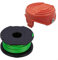 Bobine de rechange et cache-bobine de rechange pour coupe-bordure pour Black & Decker, capuchon de bobine et bobine de fil orange pour GL7033 GL9035