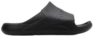 Reebok Clean Slide, Sandalia Unisex Adulto, Black, 45.5 EU