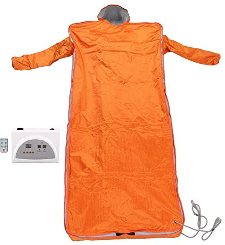 DAUZ Sauna-Detox-Decke, Schnelles Aufheizen mit Alarmfunktion, Erhöhte Infrarot-Saunadecke für Zuhause (EU-Stecker 220V)