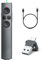 2 in 1 USB Type C Presentation Clicker with Green Light Pointer, Rechargeable Presentation Clicker Wireless Presenter Remote Clicker, 2.4GHz Clicker for Powerpoint Presentations, Google Slide Advancer